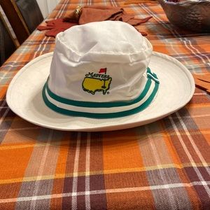 Masters Derby Cap White Bucket Hat Size Large/X-Large Augusta National Golf